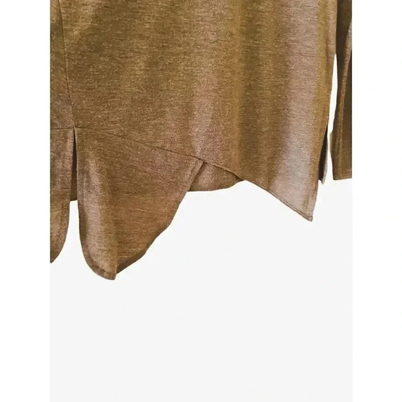 Zara W&B Collection Womens Brown Long Sleeves Crewneck Sweater SZ S #1426 - Picture 3 of 8